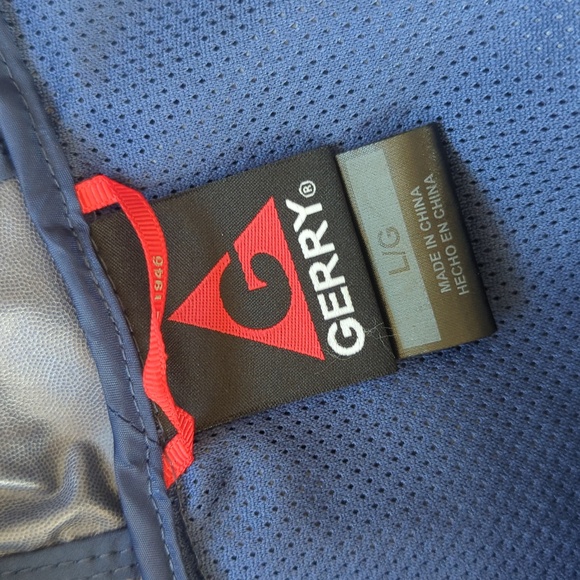 Gerry | Packable Rain Jacket | Blue - Picture 12 of 14